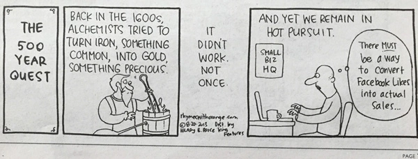 Facebook - Likes vs Sales