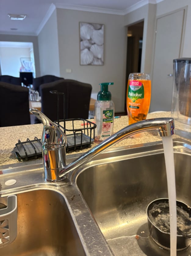 Kitchen Mixer tap install