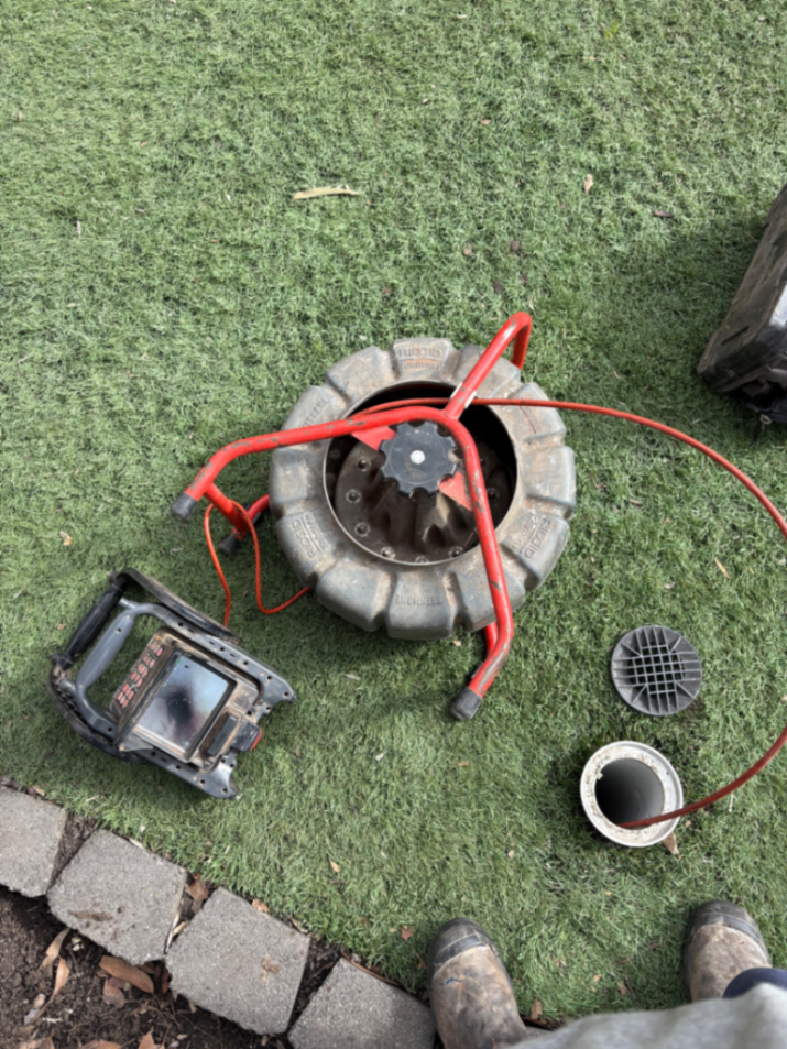 CCTV sewer drain camera inspection
